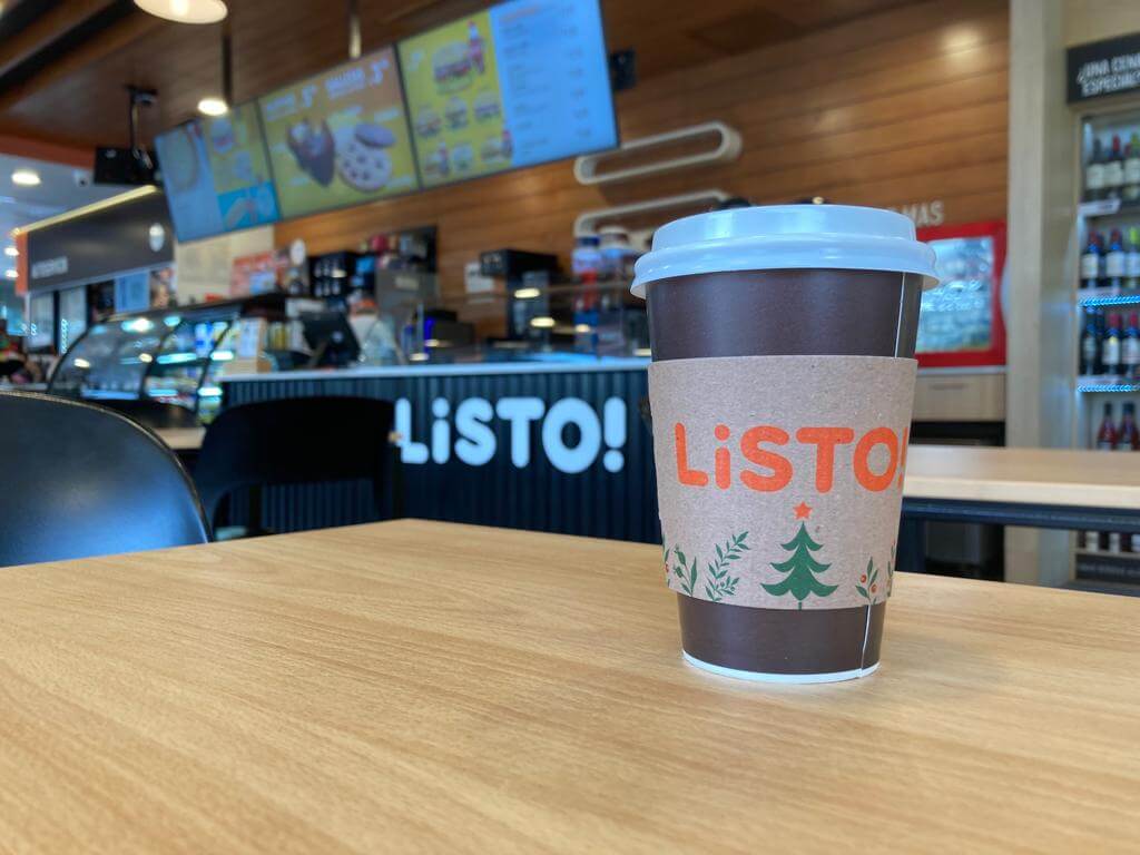 LiSTO! complementa su oferta de comida con café 100% peruano