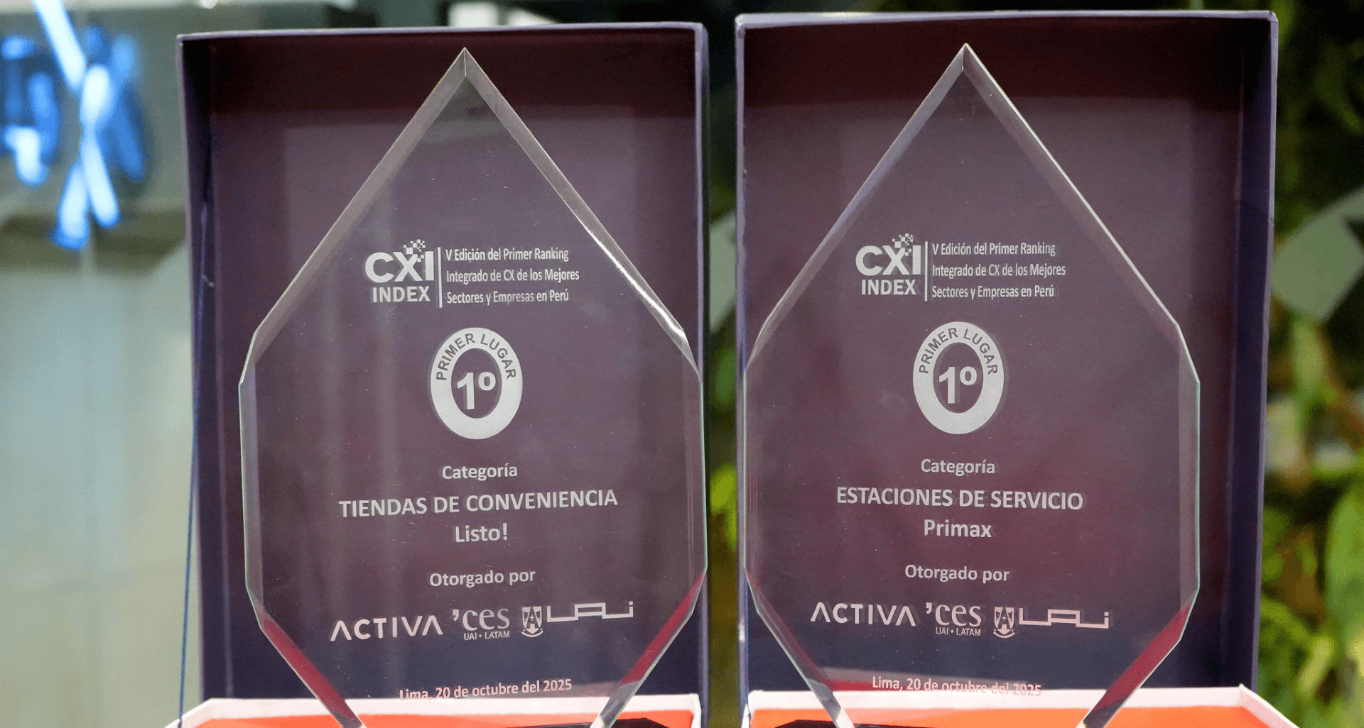 Primax y LiSTO! logran doble primer lugar en el CX Index 2025